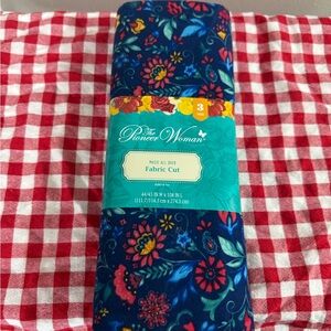 The Pioneer Woman Mazie Blue Floral Fabric Cut
